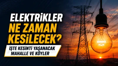 Pazartesi günü Yozgat'ın Yerköy ilçesinde uygulanacak elektrik kesintisinin nedeni Şebeke