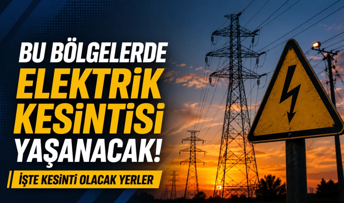 Yozgat'ın Yerköy ilçesinde elektrik kesintisinin başlangıç saati 10:00:00, bitiş saati