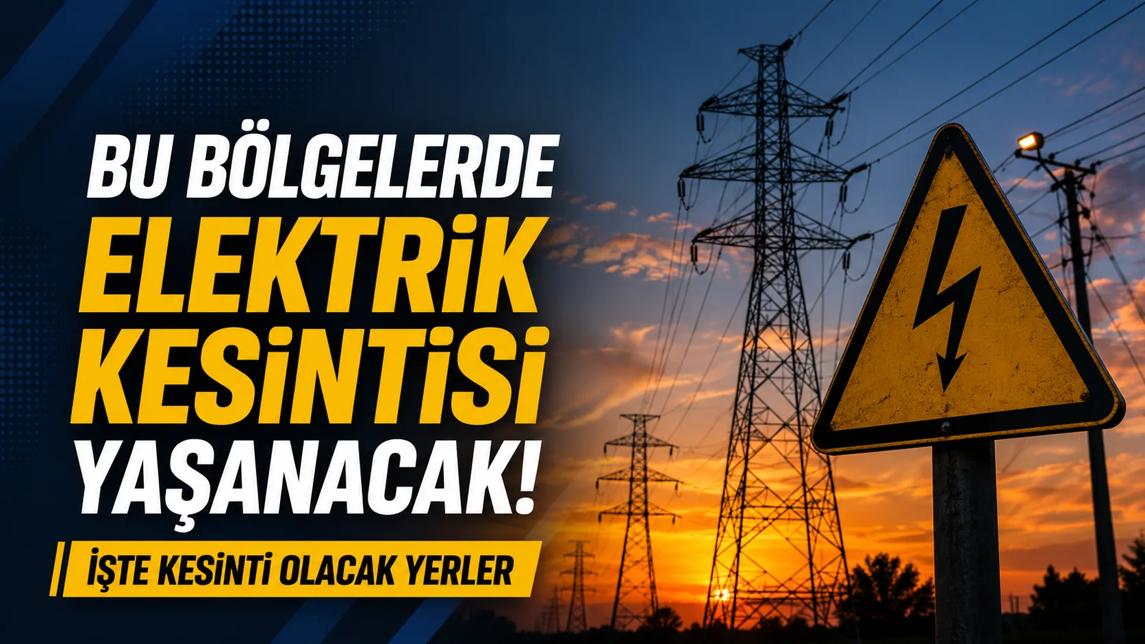Yozgat'ın Yerköy ilçesinde elektrik kesintisinin başlangıç saati 10:00:00, bitiş saati