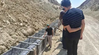 Yozgat'ta, tarımsal altyapıyı güçlendirmek için yürütülen Yerköy İğdecik Göleti Sulama