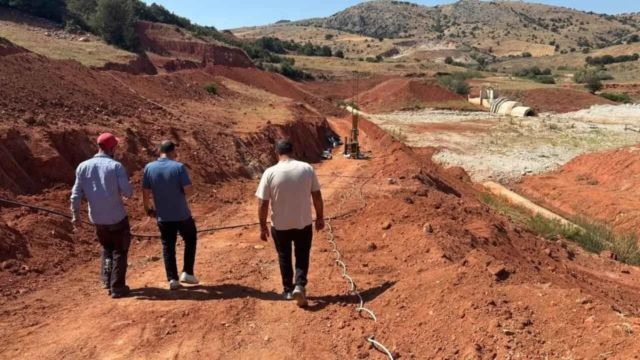 Yozgat'ta Devlet Su İşleri, tarımsal sulama kapasitesini artırmak için Aydıncık