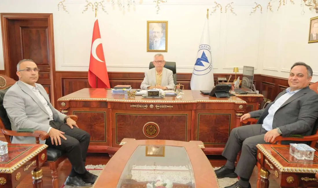 Yozgat Bozokspor Kayyum Heyeti Başkanı Türker Çağatay Halim ve Kayyum