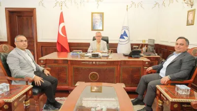 Yozgat Bozokspor Kayyum Heyeti Başkanı Türker Çağatay Halim ve Kayyum