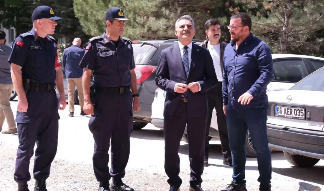 Yozgat Valisi Mehmet Ali Özkan, İl Jandarma Komutanlığı'nın yeni hizmet