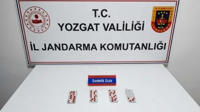 Yozgat İl Jandarma Komutanlığı'nın düzenlediği operasyonda, bir şüphelinin ikametinde, üzerinde