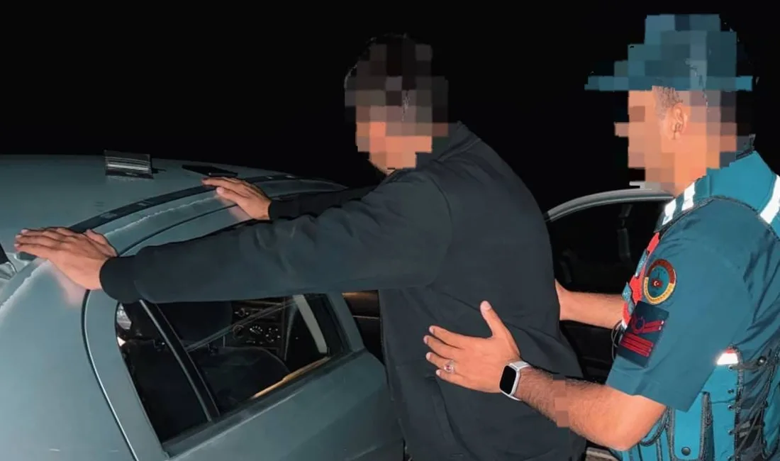 Yozgat'ta jandarma ekipleri, Türkiye Huzur Güven Uygulaması kapsamında yaptıkları uyuşturucu