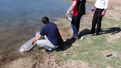 Yerköy’de su ürünleri varlığının korunması ve balık stoklarının güçlendirilmesi amacıyla