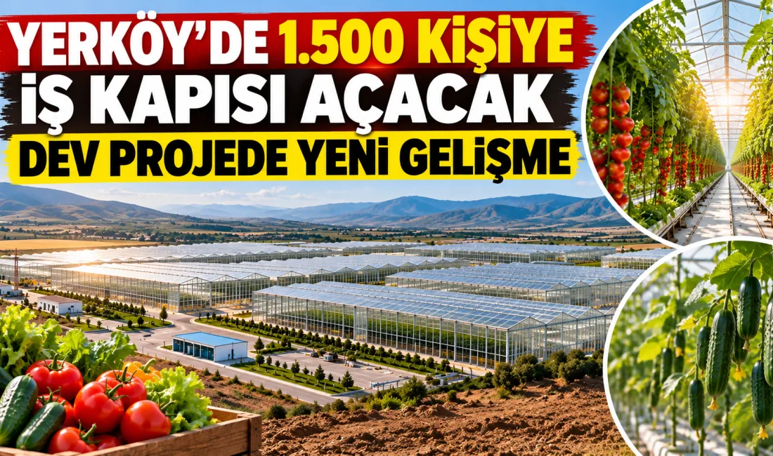 Yerköy’ün tarım ve istihdam potansiyelini önemli ölçüde artırması beklenen Jeotermal