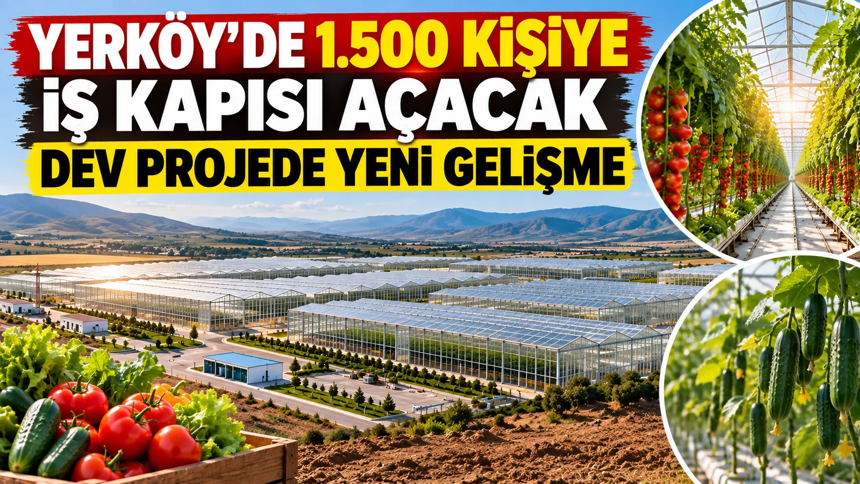 Yerköy’ün tarım ve istihdam potansiyelini önemli ölçüde artırması beklenen Jeotermal