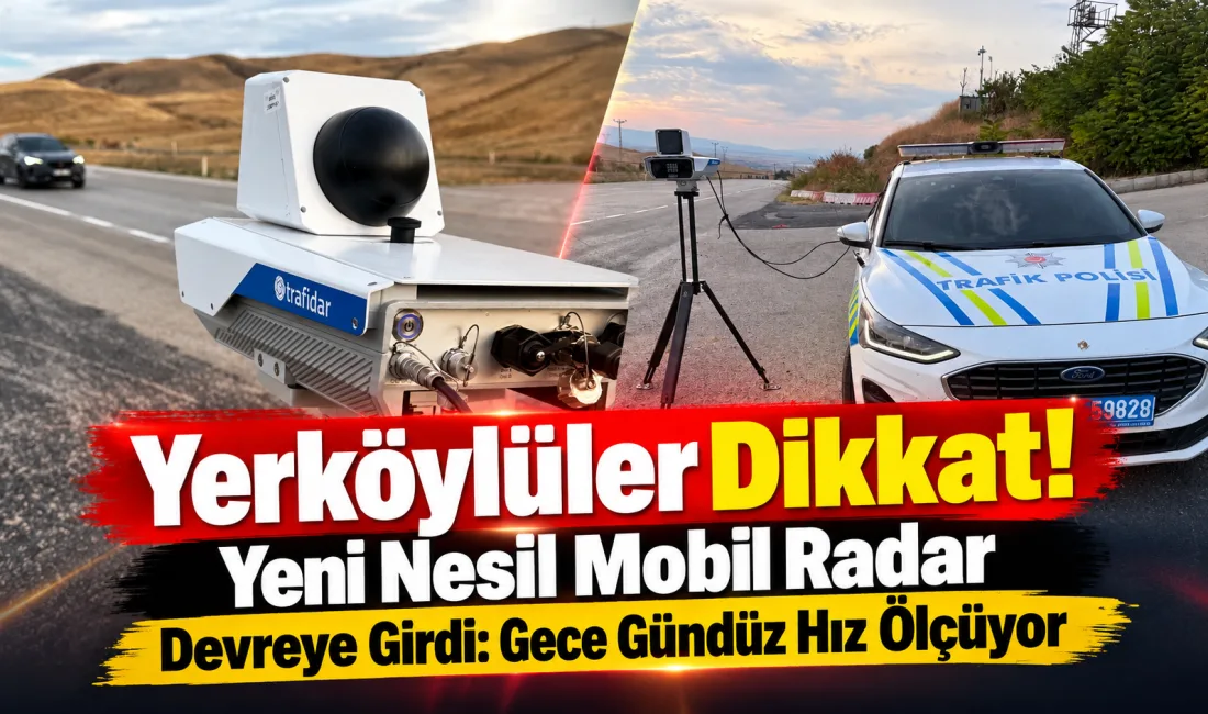 Yerköy’de sürücüleri yakından ilgilendiren yeni nesil yapay zekâ destekli mobil