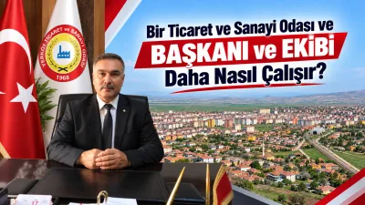 Yerköy Ticaret ve Sanayi Odası Yönetim Kurulu Başkanı Coşkun Kahraman,