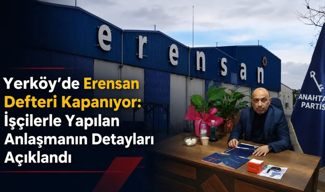 Yerköy Organize Sanayi Bölgesi’nde uzun yıllardır üretim yapan Erensan Fabrikası’nın