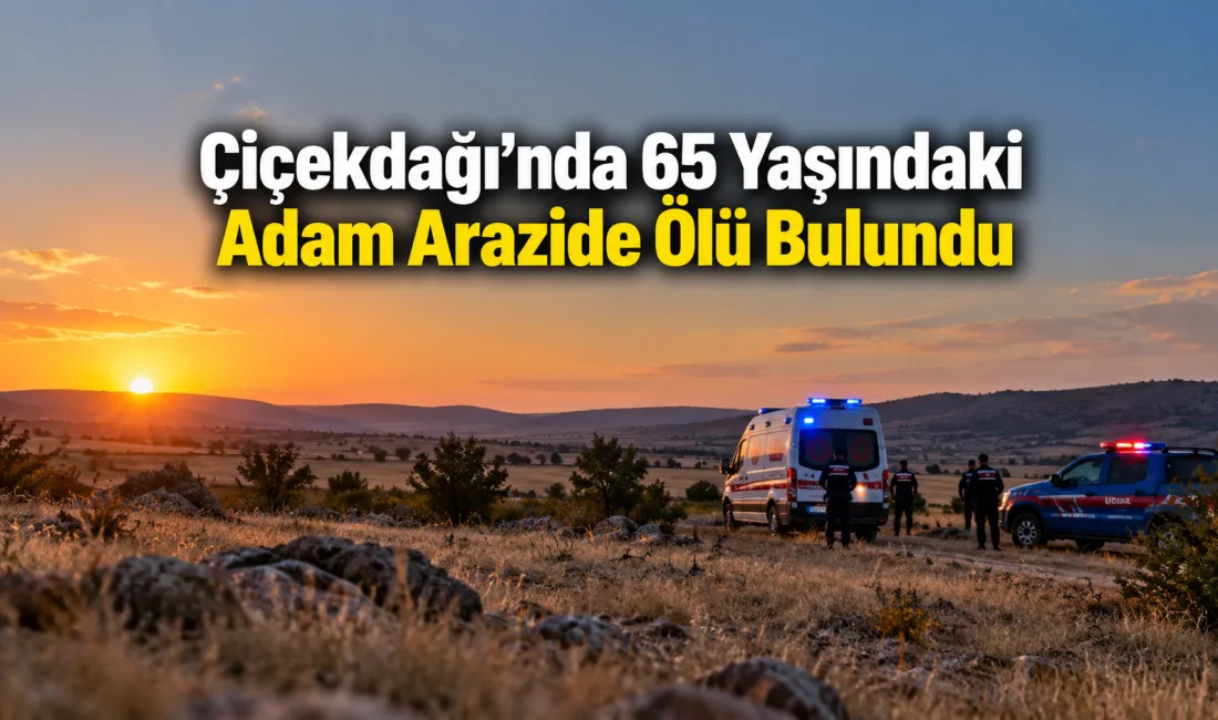 Kırşehir'in Çiçekdağı ilçesine bağlı Halaçlı köyünde hayvan otlatan 65 yaşındaki