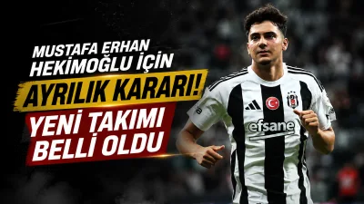 Mustafa Erhan Hekimoğlu, Beşiktaş'taki geleceğine ilişkin transfer gelişmesiyle gündeme geldi.