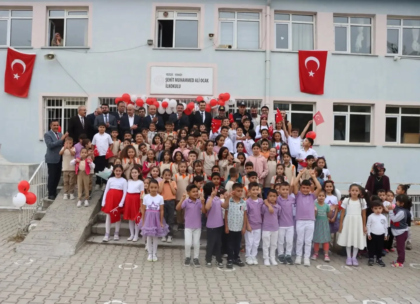 Yerköy’de İlköğretim Haftası, Şehit Muhammed Ali Ocak İlkokulu’nda düzenlenen programla