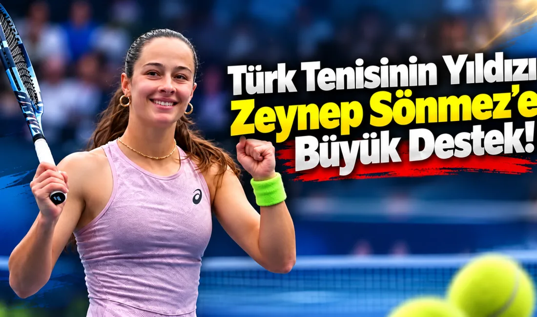 Milli tenisçi Zeynep Sönmez, HDI Sigorta ile üç yıllık ana