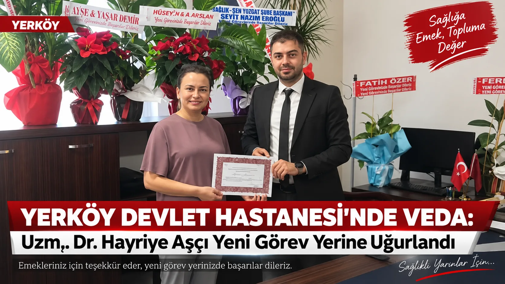 Yerköy Devlet Hastanesi’nde görev yapan Enfeksiyon Hastalıkları Uzmanı Uzm. Dr.