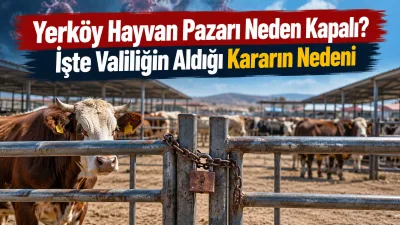 Yerköy’de hayvan pazarının yarın açık olup olmayacağını merak eden vatandaşlar