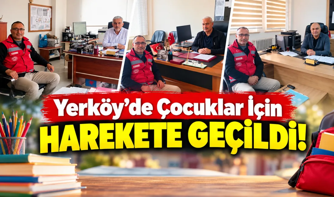 Yerköy’de çocukların güvenli ve sağlıklı bir ortamda eğitim hayatlarını sürdürebilmeleri