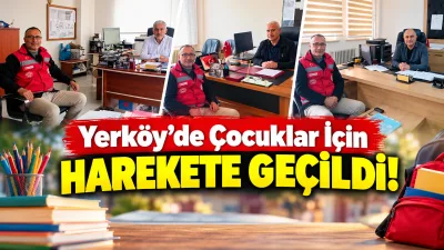 Yerköy’de çocukların güvenli ve sağlıklı bir ortamda eğitim hayatlarını sürdürebilmeleri