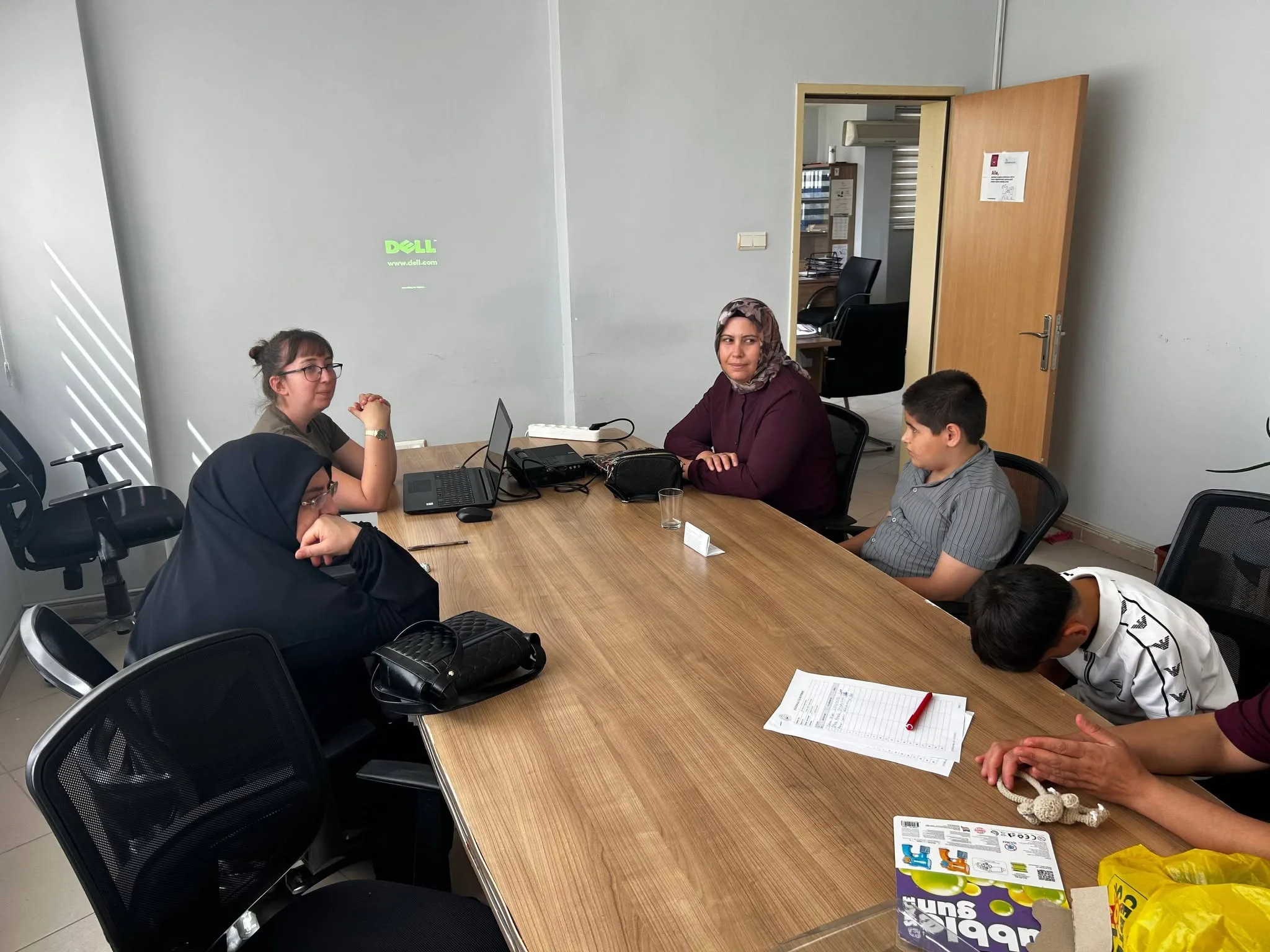 Yerköy Sosyal Hizmet Merkezi Müdürlüğü, otizmli çocuğu bulunan ailelere yönelik