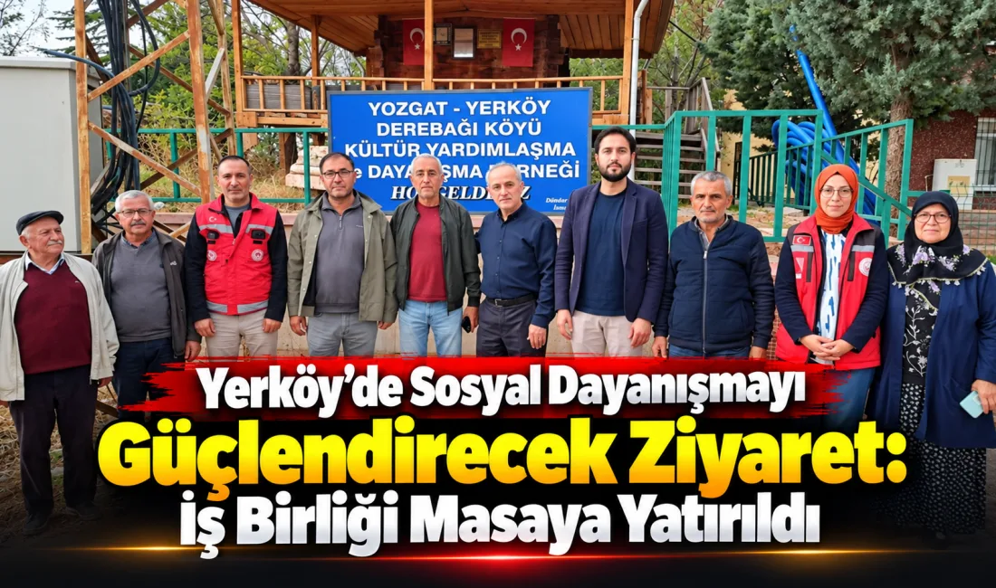 Yerköy Sosyal Hizmet Merkezi Müdürlüğü, Derebağ Köyü Kültür ve Yardımlaşma