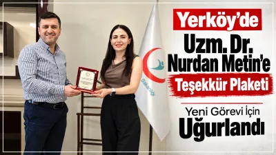 Yerköy’de görev yapan Fizik Tedavi ve Rehabilitasyon Uzmanı Uzm. Dr.
