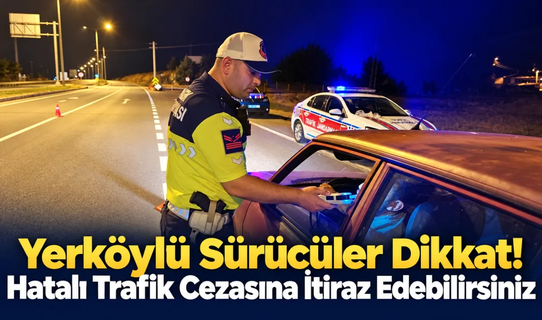 Yerköylü sürücüler dikkat! Yanlış plakaya yazılan, aracın bulunmadığı yer veya