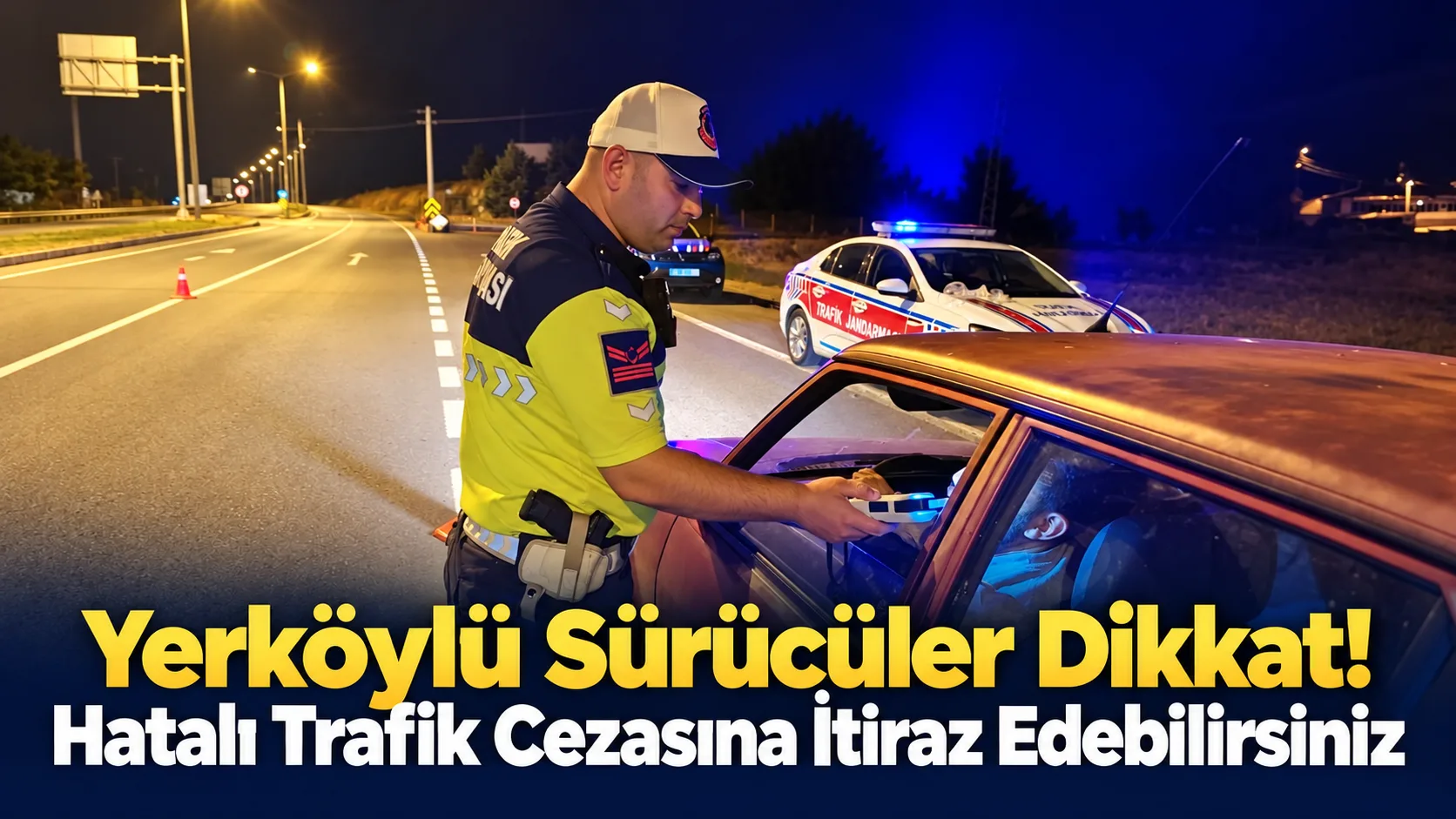 Yerköylü sürücüler dikkat! Yanlış plakaya yazılan, aracın bulunmadığı yer veya
