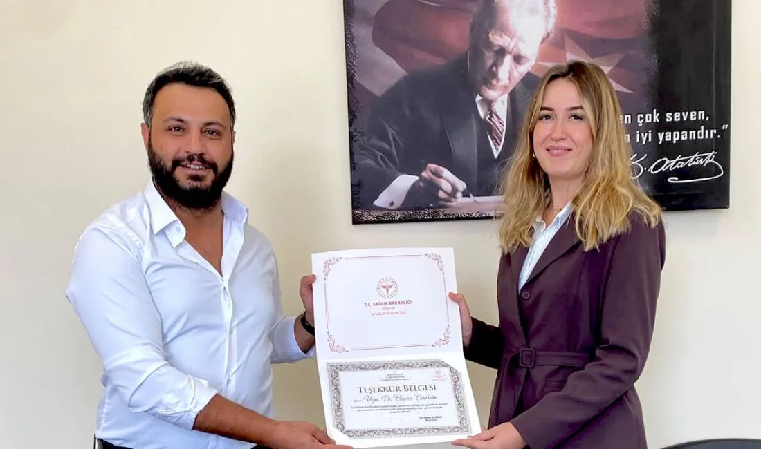 Çiçekdağı İlçe Devlet Hastanesi'nde görev yapan İç Hastalıkları Uzmanı Dr.