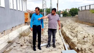 Çiçekdağı’ndaki okullarda yeni eğitim öğretim yılı öncesinde fiziki iyileştirme çalışmaları