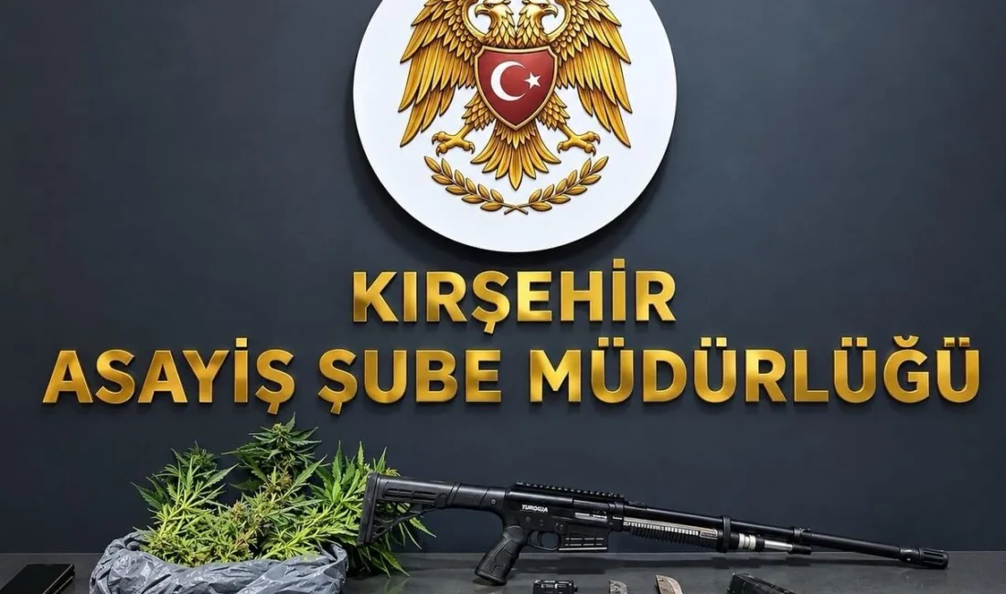 Kırşehir kent merkezi ile Çiçekdağı ilçesinde gerçekleştirilen asayiş çalışmalarında ruhsatsız