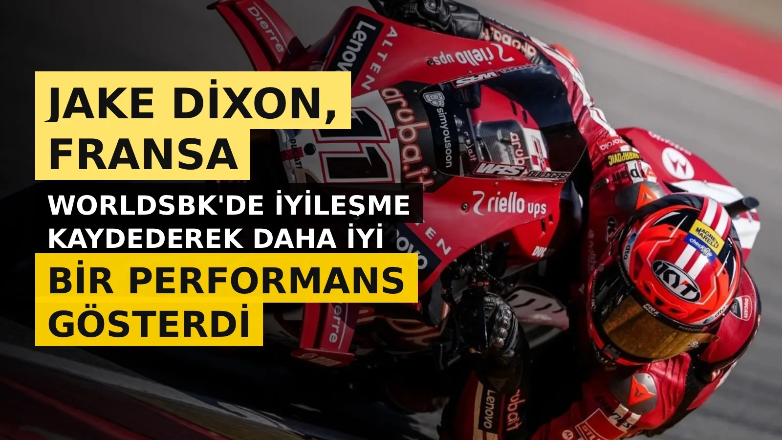 Jake Dixon, 2026 Dünya Superbike Şampiyonası’nın Fransa’daki Magny-Cours etabında, antrenman