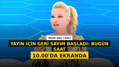 ATV'nin popüler programı Müge Anlı ile Tatlı Sert, 14 Eylül