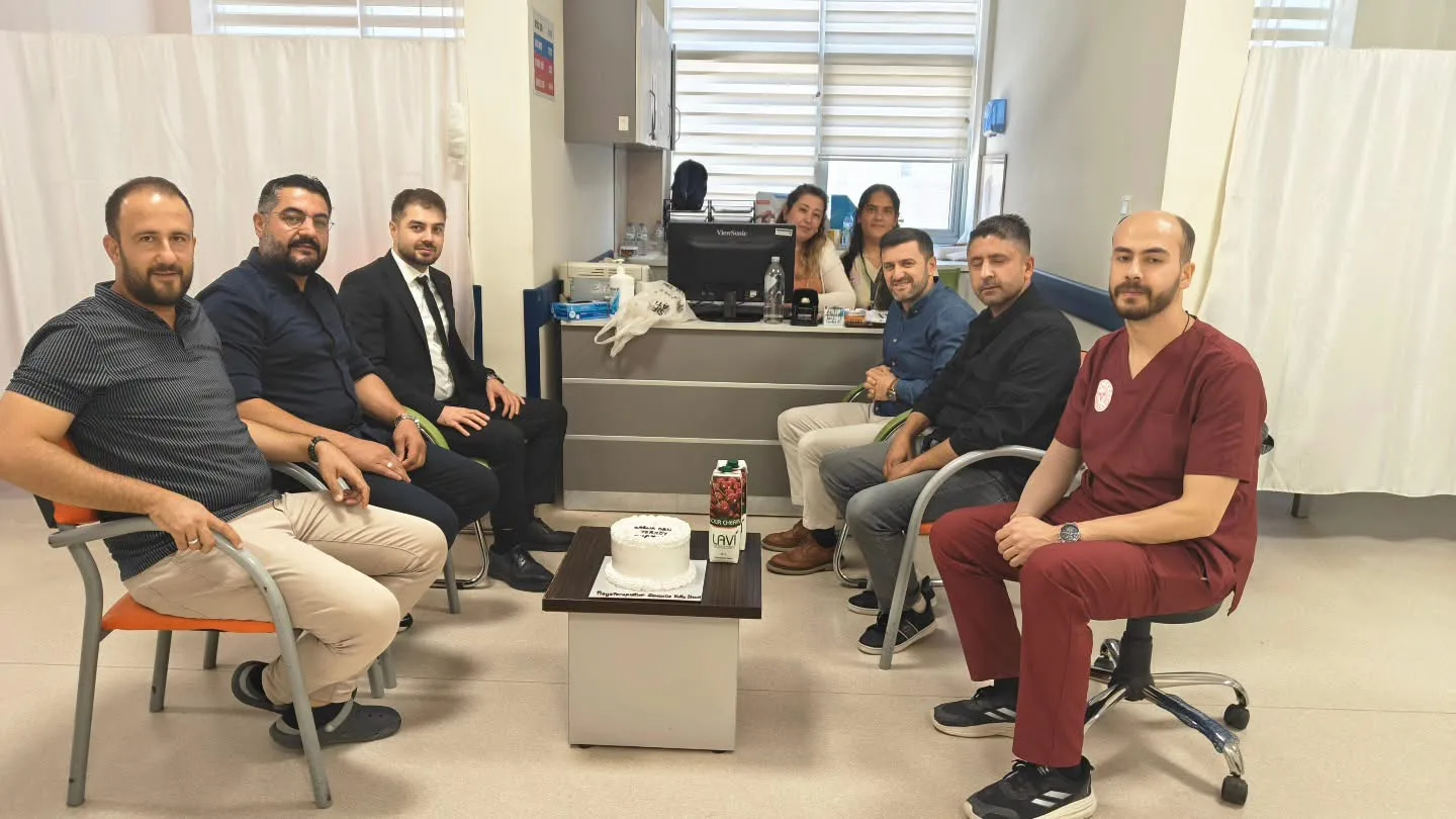 Yozgat'ın Yerköy Devlet Hastanesi yönetimi, 8 Eylül Dünya Fizyoterapistler Günü
