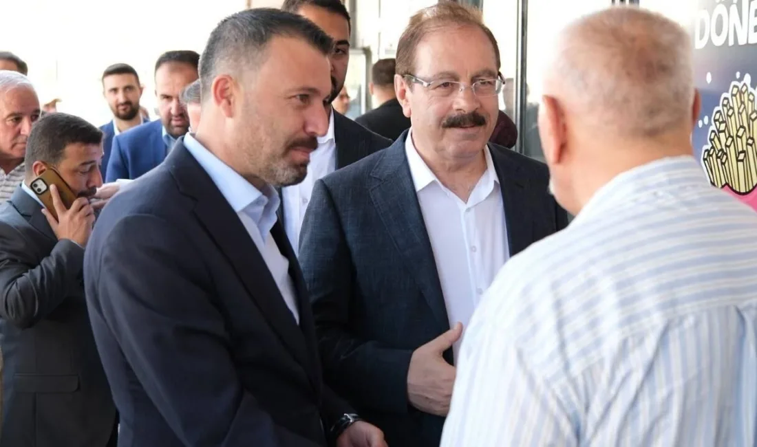 Yozgat Milletvekilleri Abdulkadir Akgül ve Süleyman Şahan, Yerköy ilçesinde esnafla