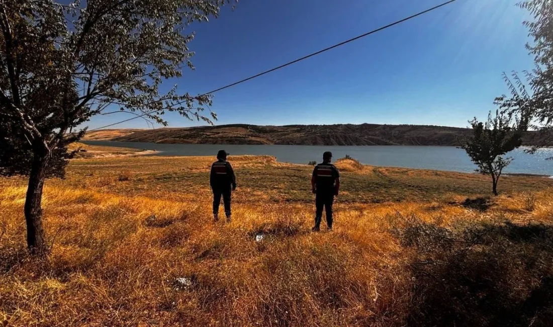 Yozgat İl Jandarma Komutanlığı, Boğazlıyan ilçesine bağlı Uzunlu Beldesi'ndeki baraj
