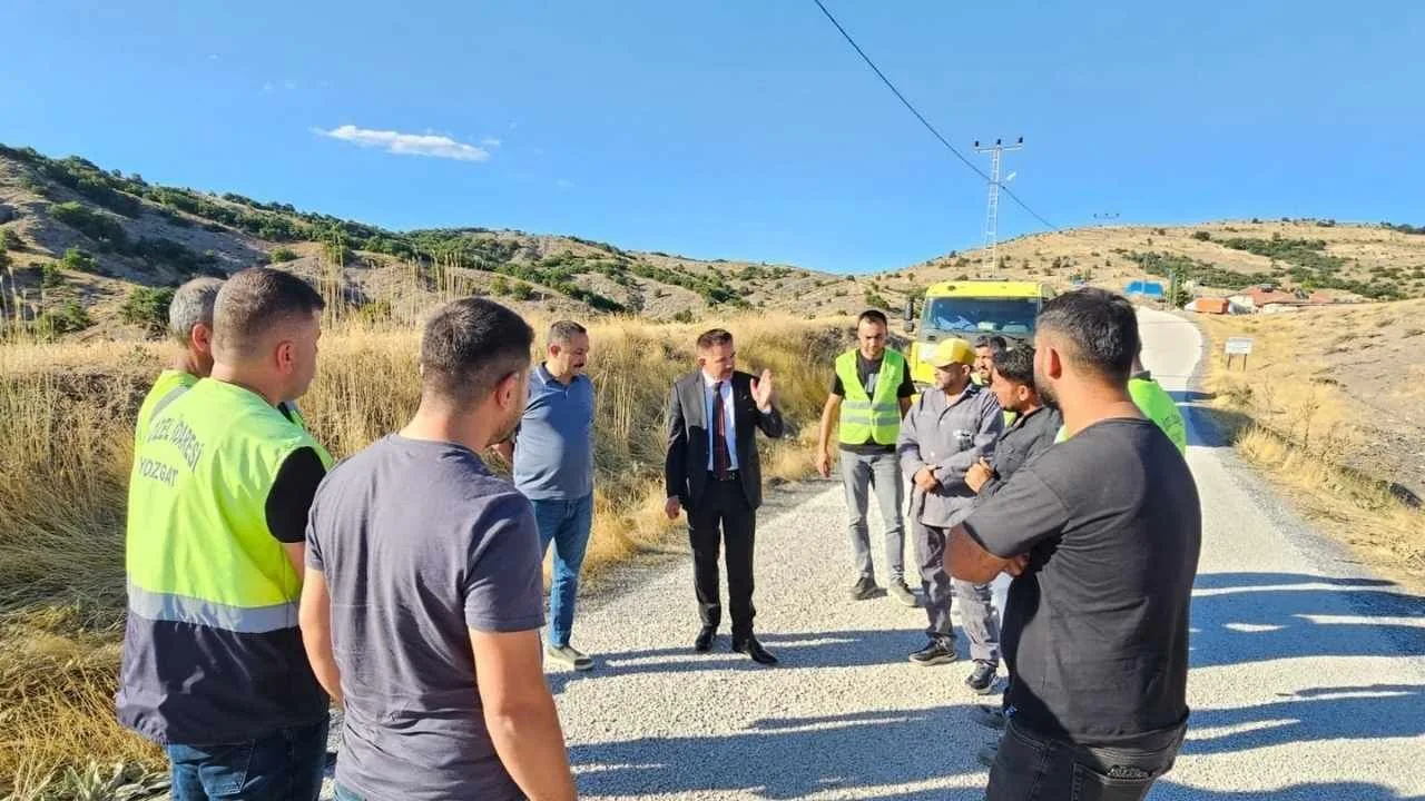 Yozgat İl Özel İdaresi, kırsaldaki ulaşım kalitesini artırmak için köylerde