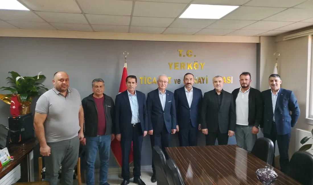 Yerköy Ticaret ve Sanayi Odası Başkanı Adem Metin, iş dünyasından