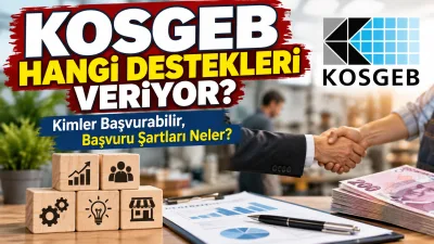 KOSGEB, iş kurmak isteyen ve mevcut işletmesini geliştirmeyi hedefleyen girişimciler