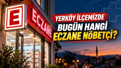 Yerköy nöbetçi eczane bilgileri 02 Ekim 2026 için güncellendi. Helin