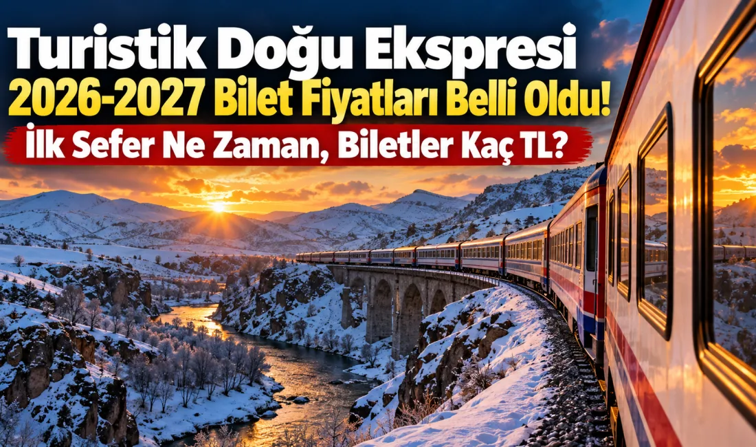 Türkiye’nin en çok ilgi gören tren yolculuklarından Turistik Doğu Ekspresi’nin