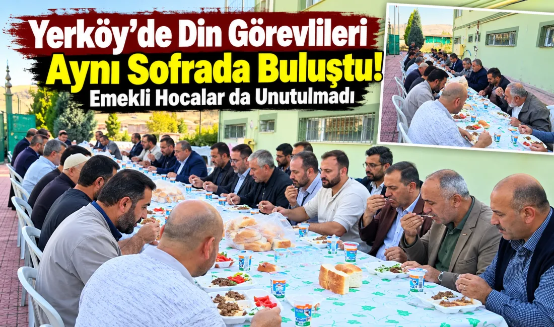 Yerköy’de Camiler ve Din Görevlileri Haftası kapsamında anlamlı bir buluşma