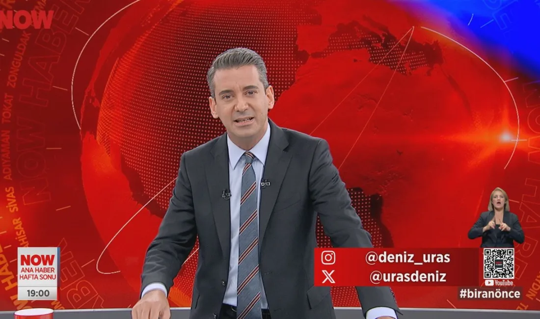 Deniz Uras ile Now Ana Haber Hafta Sonu canlı izle,