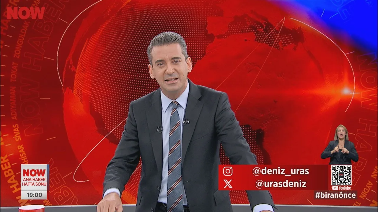 Deniz Uras ile Now Ana Haber Hafta Sonu canlı izle,
