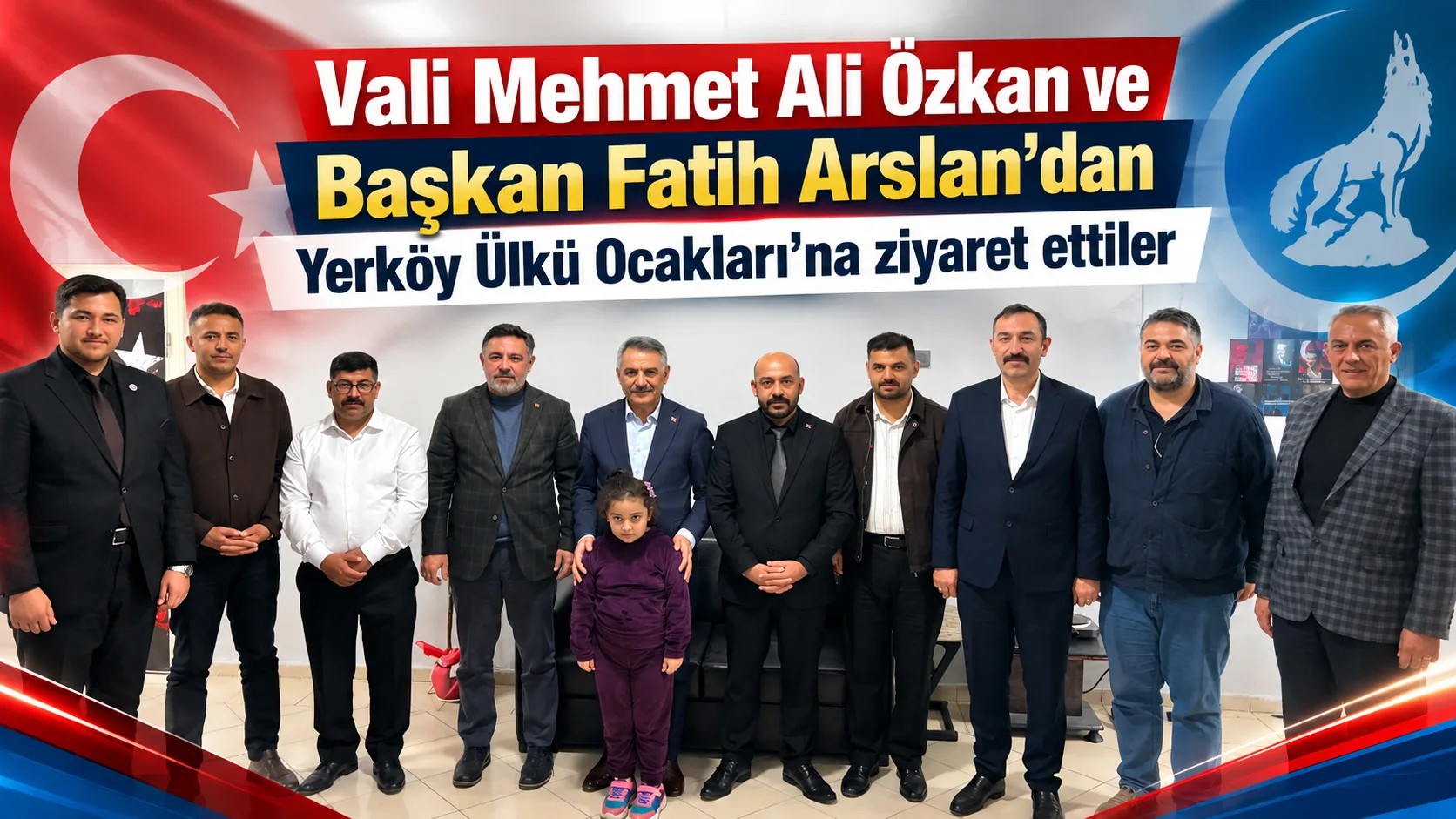 Yozgat Valisi Mehmet Ali Özkan ve Yerköy Belediye Başkanı Av.