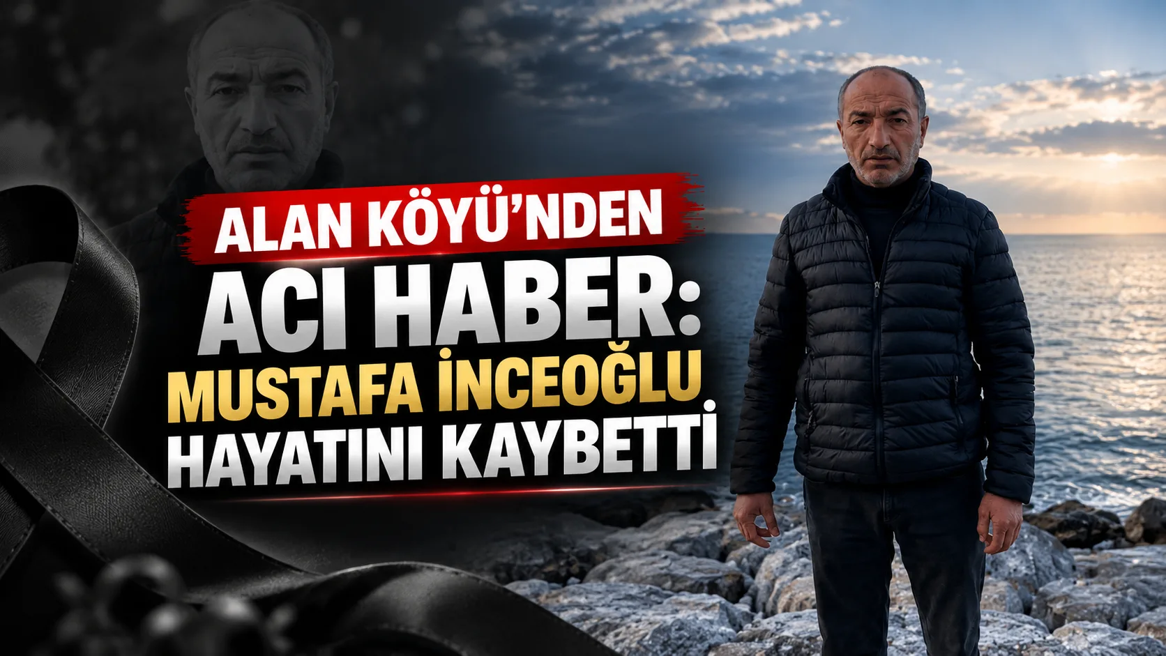 Alan köyü sakinlerinden Mustafa İnceoğlu hayatını kaybetti. Merhum İnceoğlu’nun cenazesi,