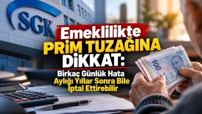Emeklilik hazırlığı yapanların yalnızca e-Devlet’te görünen toplam prim gününe güvenmemesi