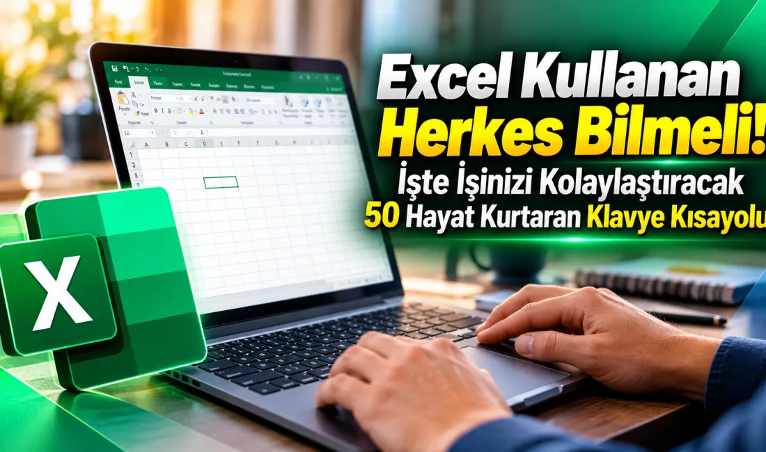 Microsoft Excel'de saatler süren işlemleri çok daha kısa sürede tamamlamanın