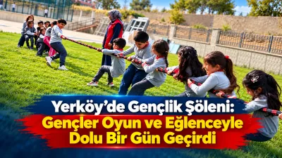 Yerköy Gençlik Merkezi, gençleri spor, eğlence ve geleneksel oyunların bir